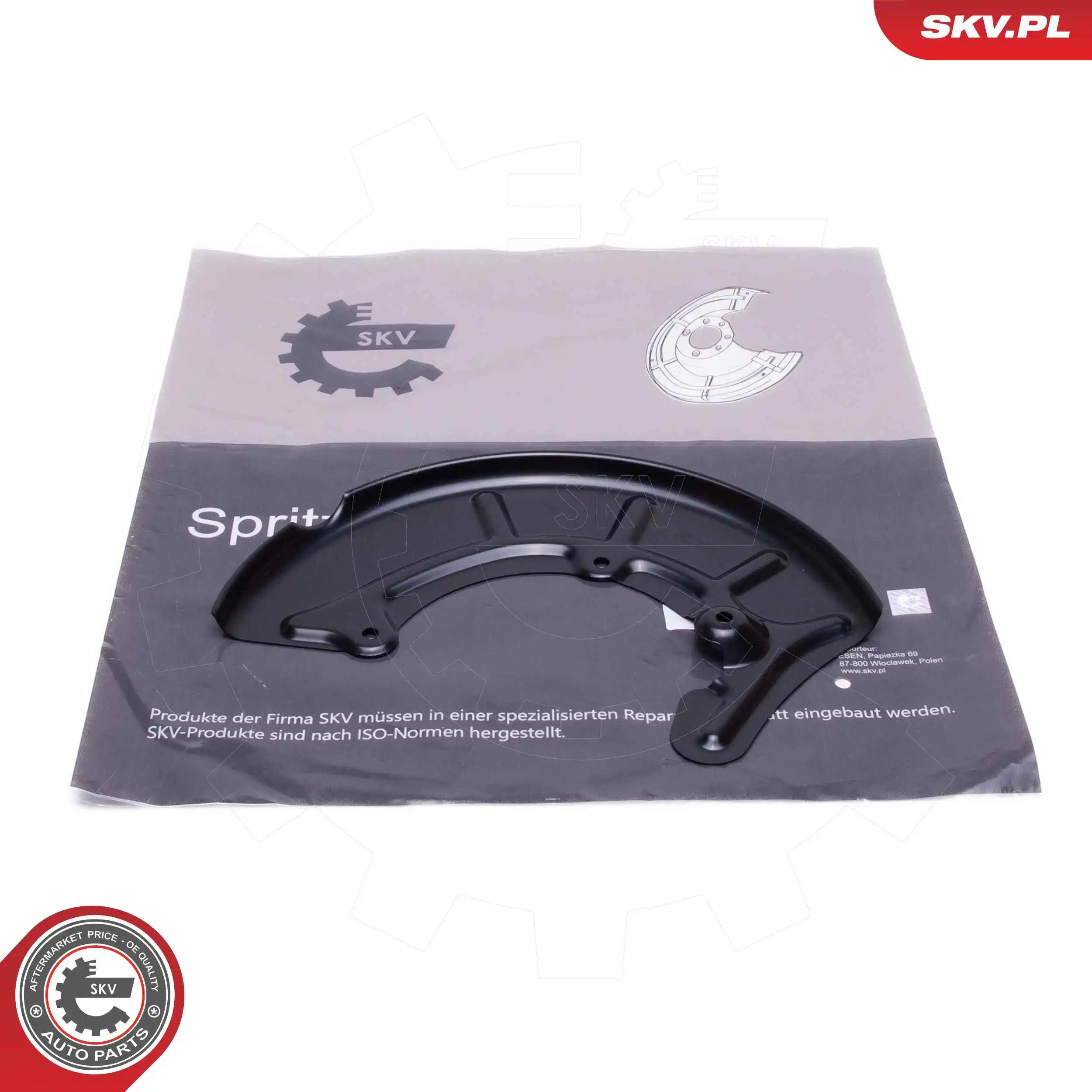 Splash Guard, brake disc